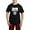 With Red Plaid Pant, variant on - CDC Zombie Apocalypse Respons Men's Dark Pajamas - Men's Dark Loose Fit Cotton Pajama Set