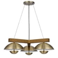 thumbnail image 5 of Cal Lighting - Lakeland - 45W 3 LED Pendant In Art Deco Style-8.75 Inches Tall, 5 of 5