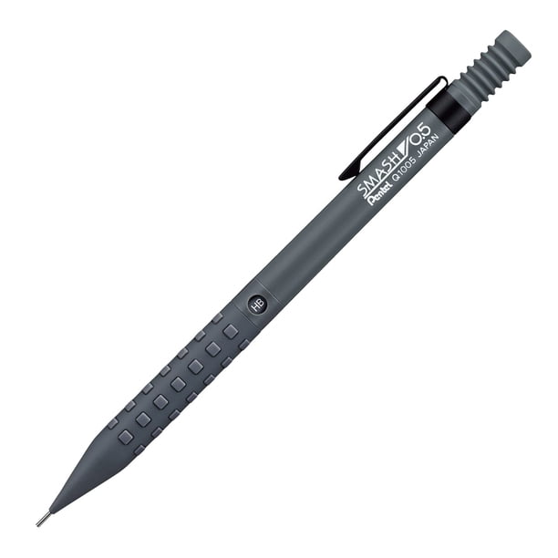 Portaminas Pentel Smash 0.5 mm Gris Oscuro