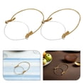 thumbnail image 3 of HONMEET 10Pcs Mason Jar Hanging Handles with Metal Wire and Burlap Rope for Solar Light Decor, 3 of 8