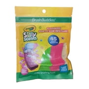 Brush Buddies Crayola Silly Scents - Bubble Gum Flavor Flossers 45 count