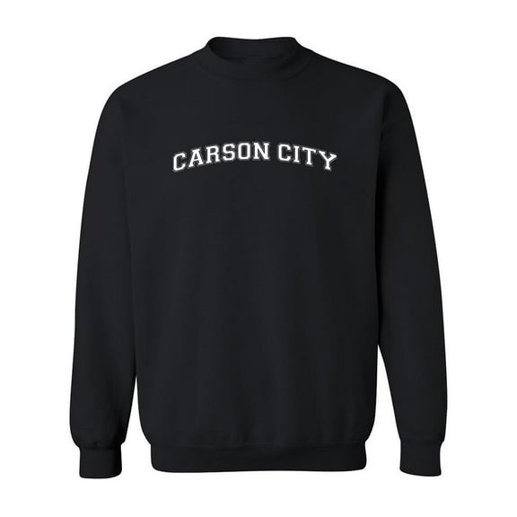 Carson City. Men Sweatshirt, Male 4X-Large