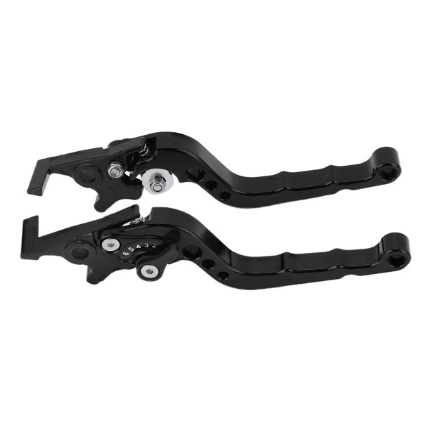 Palanca de freno de embrague de motocicleta, accesorios universales de aleación de aluminio CNC, color negro