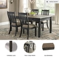 thumbnail image 6 of Signature Design by Ashley Tyler Creek Storage Dining Table in Black and Gray, 6 of 13