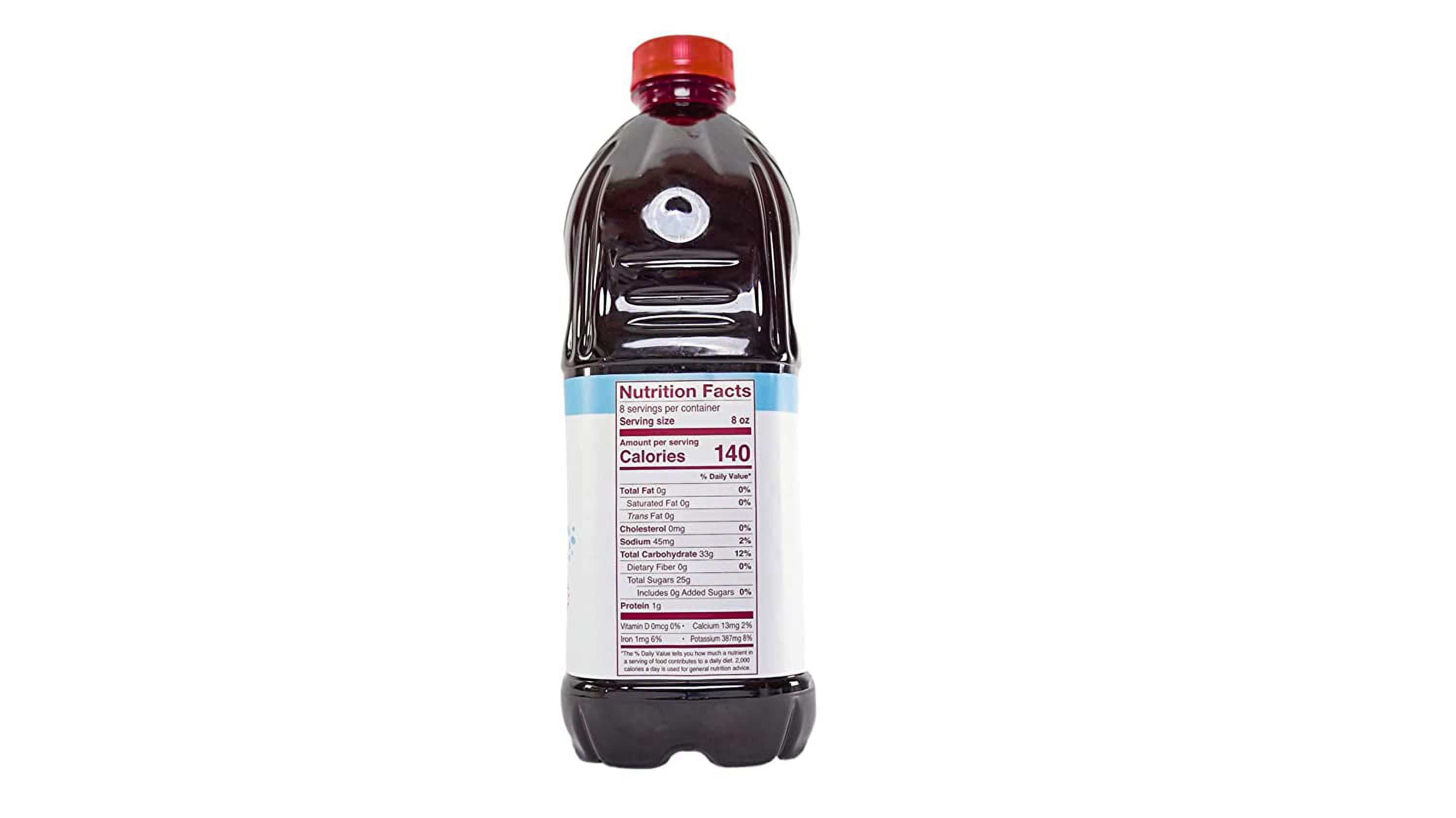 Cherry Bay Orchards Tart Montmorency Cherry Juice, 64 oz Bottle (2 Pack, total 128 ounces) - 100% Natural Tart Montmorency Cherry Juice - Not from Concentrate