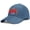 Blue, variant on 250th Anniversary USA 1776-2026 Patriotic Eagle Liberty Cross Printed Pattern Structured 6-Panel Baseball Cap Adjustable Snapback for Men Women