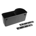 thumbnail image 3 of Soporte de almacenamiento para respaldo de asiento de coche, bote de basura, soporte para taza de agua, gran capacidad para bebidas, chips, cambio de teléfonos móviles, color negro, 3 of 13