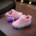 thumbnail image 5 of UTTOASFAY Kids Sequins Sneakers,Closed Toe Pink, 5 of 5