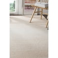 thumbnail image 2 of Safavieh Montauk Collection MTK601R Handmade Cotton Area Rug, 6' x 6' Square, Beige / Ivory, 2 of 2