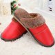 thumbnail image 4 of Zapatillas de algodón de moda, zapatillas de piel de vaca de invierno, zapatillas de casa para hombres y mujeres, 4 of 6