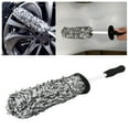 thumbnail image 1 of Car Wheel Tire Cleaning Brush Soft Long Reach for Exhaust Bumper Mudguard, 1 of 7