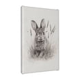thumbnail image 6 of Vintage Easter Bunny Canvas Wall Art, Antique Spring Rabbit Painting, Rustic Dark Moody Rabbit Poster, Retro Esater Art Canvas, Cute Farmhouse Animal Wall Art, Nursery Wall Art 8x10inch Framed, 6 of 7