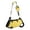 Light yellow-L, variant on Ergonomic Dog can Vest Adjustable Strap Reinforced Padding for Elderly Canines Outdoor Rehabilitation
