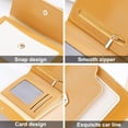 thumbnail image 3 of Wallets for Women, Card Holder Trifold Ladies Wallets Zipper Pocket with ID Window, 3 of 5