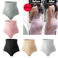 thumbnail image 4 of Ropa Interior Sin Costuras de Las Bragas, Pantalón Respirable de La Elevación de La Cadera Del Breve de La Cintura Alta de Las Mujeres Verde M 3 piezas, 4 of 8