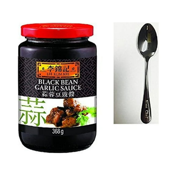 NineChef Bundle - Lee Kum Kee Black Bean Garlic Sauce 13 Ounce(10 Bottle)   1 NineChef Brand ChopStick