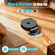 Airrobo Q20+ Robot Vacuum and Mop Self Emptying& Refilling,8000Pa Powerful Suction, Precision Navigation,Multi-Surface, Pet Friendly