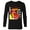 Black, variant on Disney and Pixar’s Cars Lightning McQueen Birthday Champ - Long Sleeve T-Shirt for Men - Customized-White