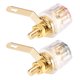 thumbnail image 1 of Terminal de altavoz de poste de unión Uxcell M4 Thread 0.2" Banana Jack Terminal de Poste de Unión Dorado 2pcs, 1 of 4