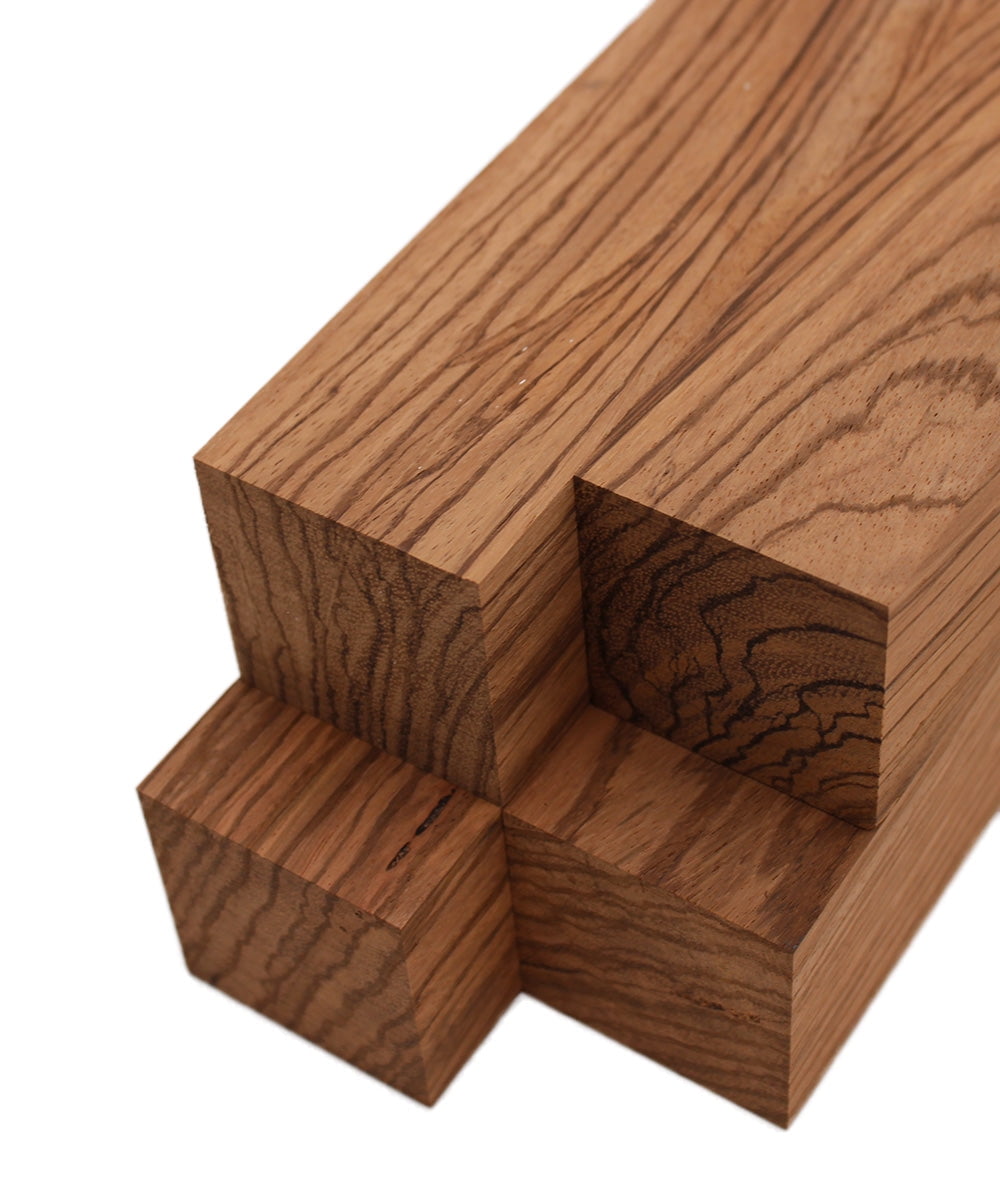 Zebrawood Lumber Square Turning Blanks (4pc) (2" x 2")