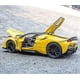 thumbnail image 3 of Modelo de coche Ferrari SF90 Stradale 1:32 Metal fundido a presión amarillo, 3 of 4