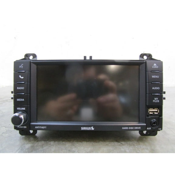 Pre-Owned 13 2013 Jeep Grand Cherokee Radio Stereo Receiver AM FM CD MP3 SAT AUX OEM - Verify Specific Vehicle Fitment In Description - (Good)