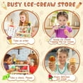thumbnail image 6 of Freecat Wooden Ice Cream Set, Play Food Toys for Girl Ages 3 4 5 6 Years, Birthday Gift for Girls., 6 of 9