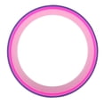thumbnail image 4 of S SERENABLE Rouleau de Roue de Yoga Haute Résistance Conçu pour la Pose de Roue de Pilates et de Yoga, Étirement Rose Rouge et, 4 of 7