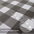 thumbnail image 2 of LAICAIW 100% Waterproof Vinyl Table Cloth, Oil-Proof Spill-Proof PVC Rectangle Tablecloth, Wipeable Plastic Table Cover for Outdoor, Picnic, Camping, 2 of 7