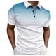 thumbnail image 4 of Playeras Hombre Cuello V Camiseta De Manga Corta Para Hombre Verano Casual Estampado De Lunares Camisas Festivas Tops, 4 of 8