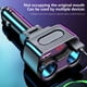 thumbnail image 4 of Cargador para auto con adaptador Bluetooth | Cargador rápido de doble USB con convertidor de uno a dos | Universal 12-24V para autos, SUV y camiones | Salida total 90W 5.4A | Ángulo ajustable, 4 of 9