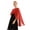 Red, variant on TSSOE Women Chiffon Wedding Bridal Irregular Shawl Cape Bolero Wrap Shrug Evening Party Cover Up Burgundy One Size