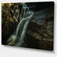 thumbnail image 1 of Designart - Slow Motion Waterfall in Summer - Landscape Canvas Art Print, 1 of 2