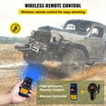 thumbnail image 5 of VEVOR Truck Winch 18000Ib Electric Winch 75ft/22.8m Cable Steel 12V Power Winch Jeep Winch with Wireless Remote Control and Powerful Motor for UTV ATV & Jeep Truck Wrangler in Car Lift, 5 of 9