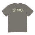 thumbnail image 1 of Tequila Humor Graphic Charcoal Men's Cotton T-Shirt, 1 of 1