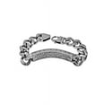 thumbnail image 2 of JEREMIAH 29:11 Men's Religious Bracelet, Stainless Steel with Cable Style, 2 of 3
