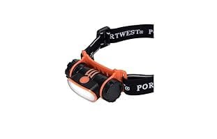 Portwest PA70 USB Rechargeable LED Head Lamp Black