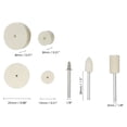 thumbnail image 1 of Pulido 129pcs Herramientas De Pulido De Pulido Abrasivo Accesorios De Pulido De Superficie De Metal Fieltro Herramienta Rotativa, 1 of 7