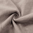 thumbnail image 6 of Women's Pants Elastic Waist Loose Banana Shaped Cropped Summer Pants for Women Beige L, 6 of 6