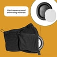 thumbnail image 3 of Methold Orejera calmante para perros con reducción de ruido negro para el invierno, audición multifunción, regalo de serenidad Suministros para perros negro l, 3 of 6