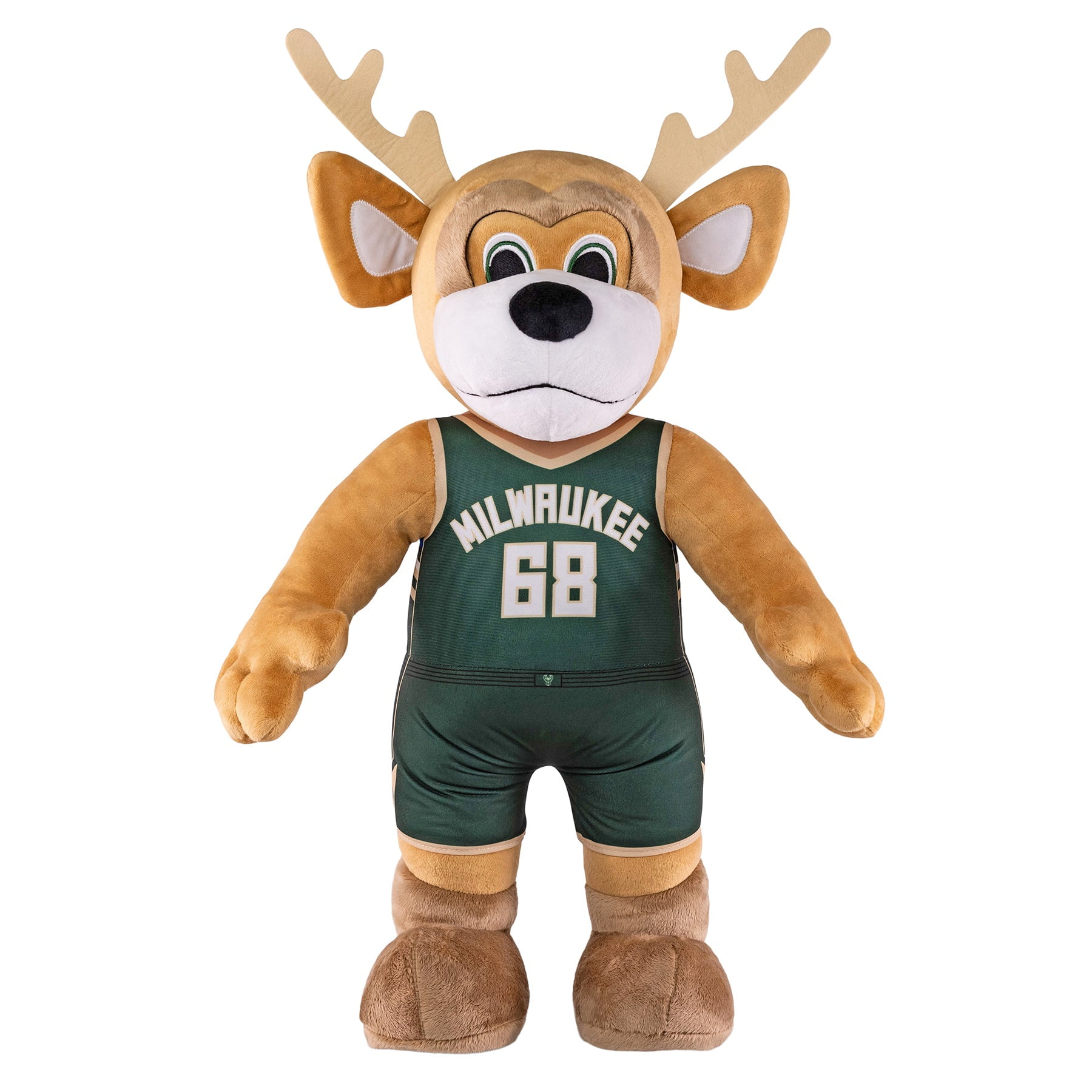 Bleacher Creatures Milwaukee Bucks Bango 20" Jumbo Mascot Plush Figure (Icon)