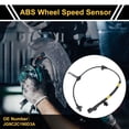 thumbnail image 2 of Sensor de Velocidad de Rueda ABS Unique Bargains Sensor ABS Sistema de Frenado Antibloqueo No.JG9C2C190D3A para Ford Mondeo 2013-2017 1 Pc Trasero Izquierdo Trasero Derecho, 2 of 6