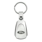 Automotive Gold KC3.FOR Key Chain  Ford; Teardrop; Chrome; Stainless Steel