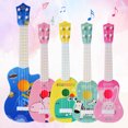 thumbnail image 5 of TheFound Toddler Kid's Musical Guitar Cute Cartoon Animal Print Mini Ukulele, 5 of 5