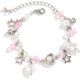 thumbnail image 3 of Pulsera Amor Corazón Estrella Cadena De Cuentas Delicada Pulsera Colgante Gótico Punk Resina Fresca Para Mujeres Adolescentes Niñas Joyería De Moda Ajustable Regalo Estético, 3 of 4