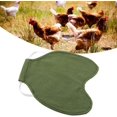 thumbnail image 3 of Pet Feather Protection Fixer Rückenflügelschutz hochwertiges Tuch Hen Chicken Saddle Apron Double Jacket(Grün), 3 of 7