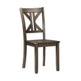 thumbnail image 6 of 5PC Dining Set with Divided X-Back Chairs / Enhances Dining Experience, 6 of 6