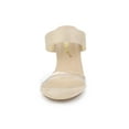 thumbnail image 6 of BLISSFUL STEP Women's Sandals Stiletto Heels Clear Strap High Heels Slides Sandals, 6 of 6