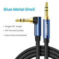 thumbnail image 1 of Cable auxiliar UGREEN, Cable de altavoz, Cable de Audio de 3,5mm para auriculares de coche, altavoz Jack de 3,5mm para Samsung Xiaomi, Cable Aux de 3,5mm Tan Jianjun unisex, 1 of 2