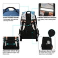 thumbnail image 4 of ALAZA Ski Skateboard Backpack Elementary School Bag Bookbag Travel Rucksack, 4 of 7